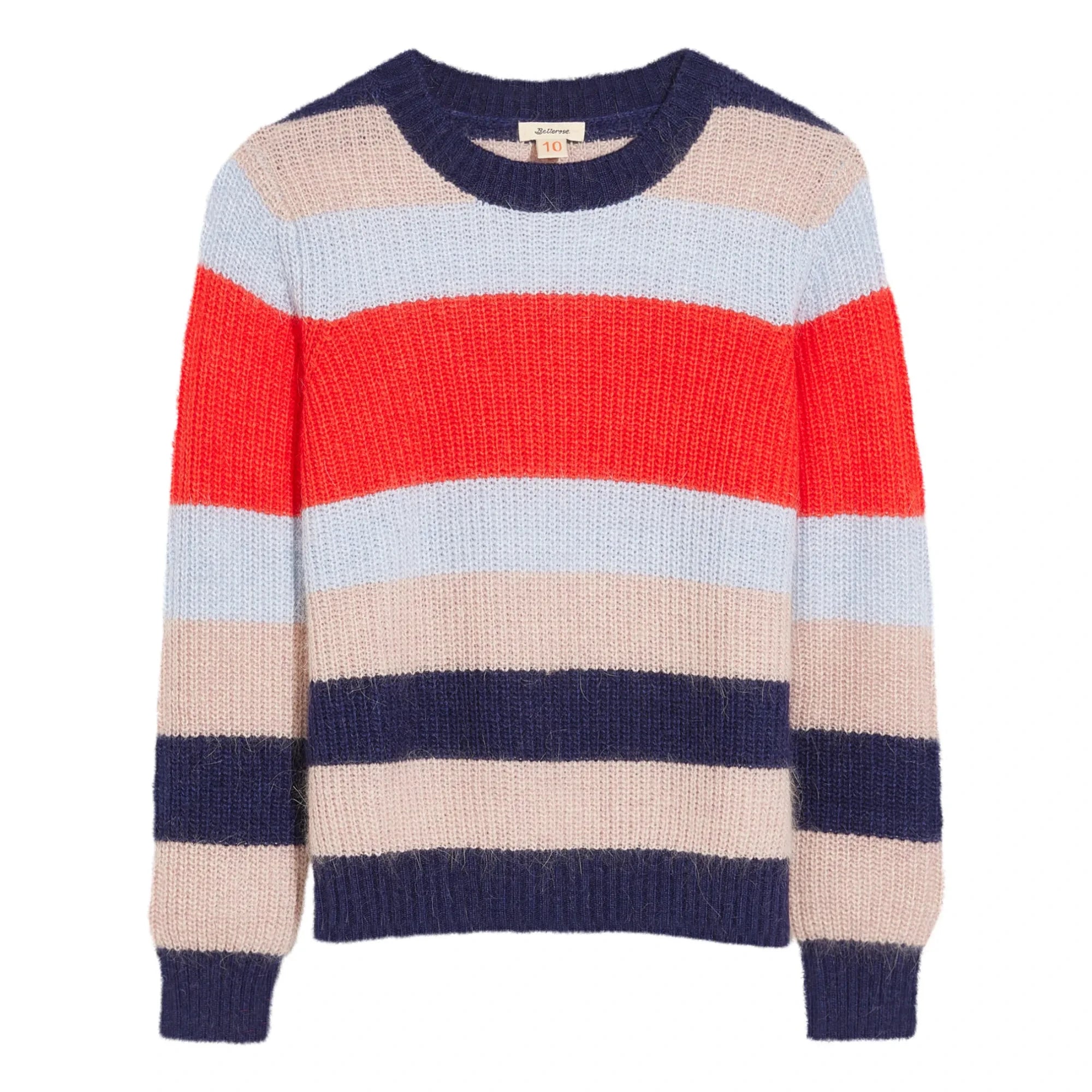 Bellerose - Diotys Striped Sweater | Beige