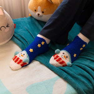 Legami - Adult Christmas Slipper Socks Snowmen - A Perfect Fit!