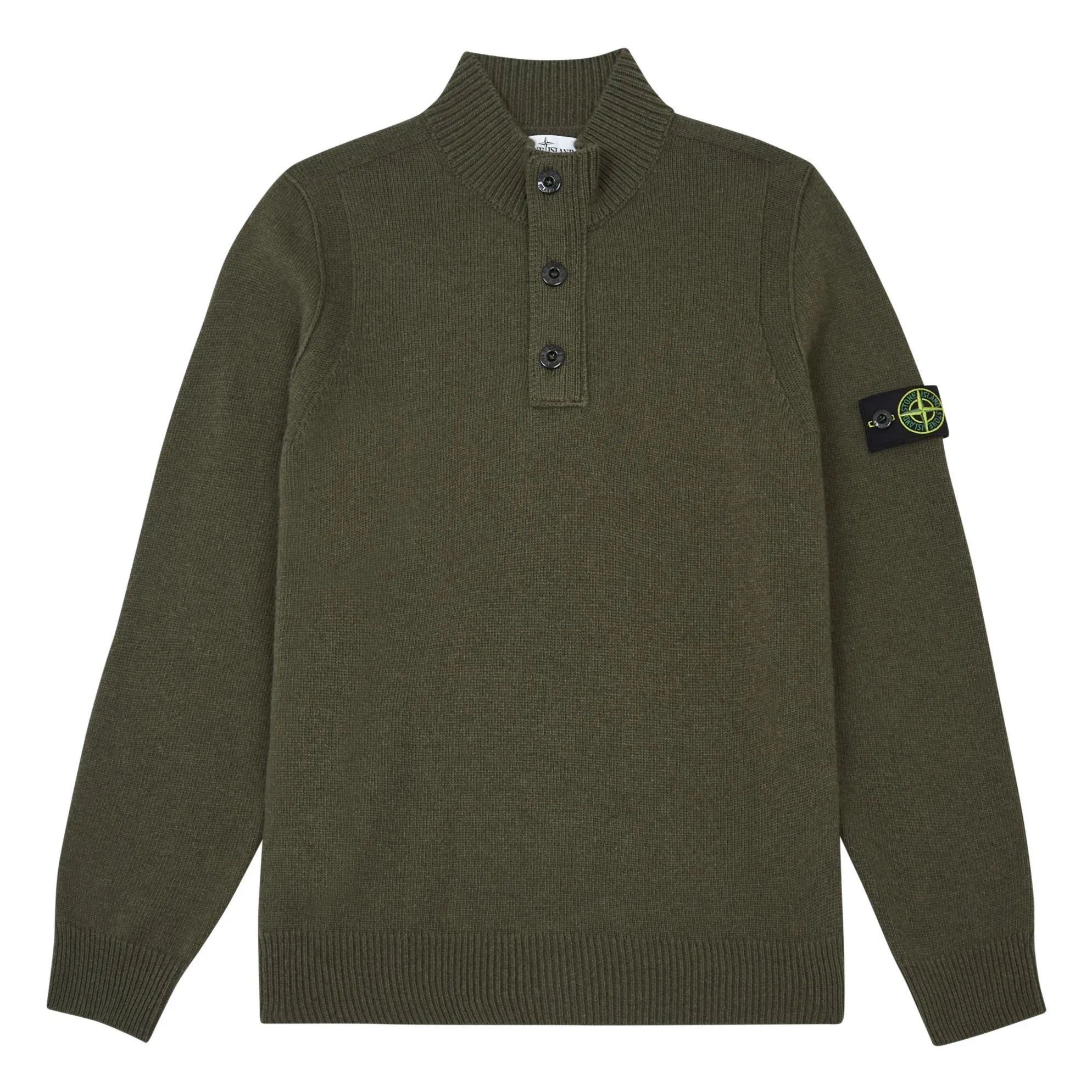 Stone Island - Truck-neck Sweater | Khaki