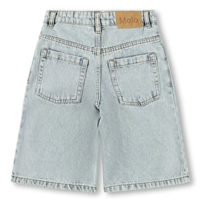 Molo - Denim Bermuda Art Organic Cotton | Light Blue