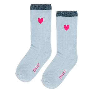Jenest - Fancy Sport Organic Cotton Socks | Light Blue