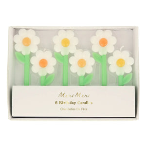 Meri Meri - Marguerite Candles - Set of 6