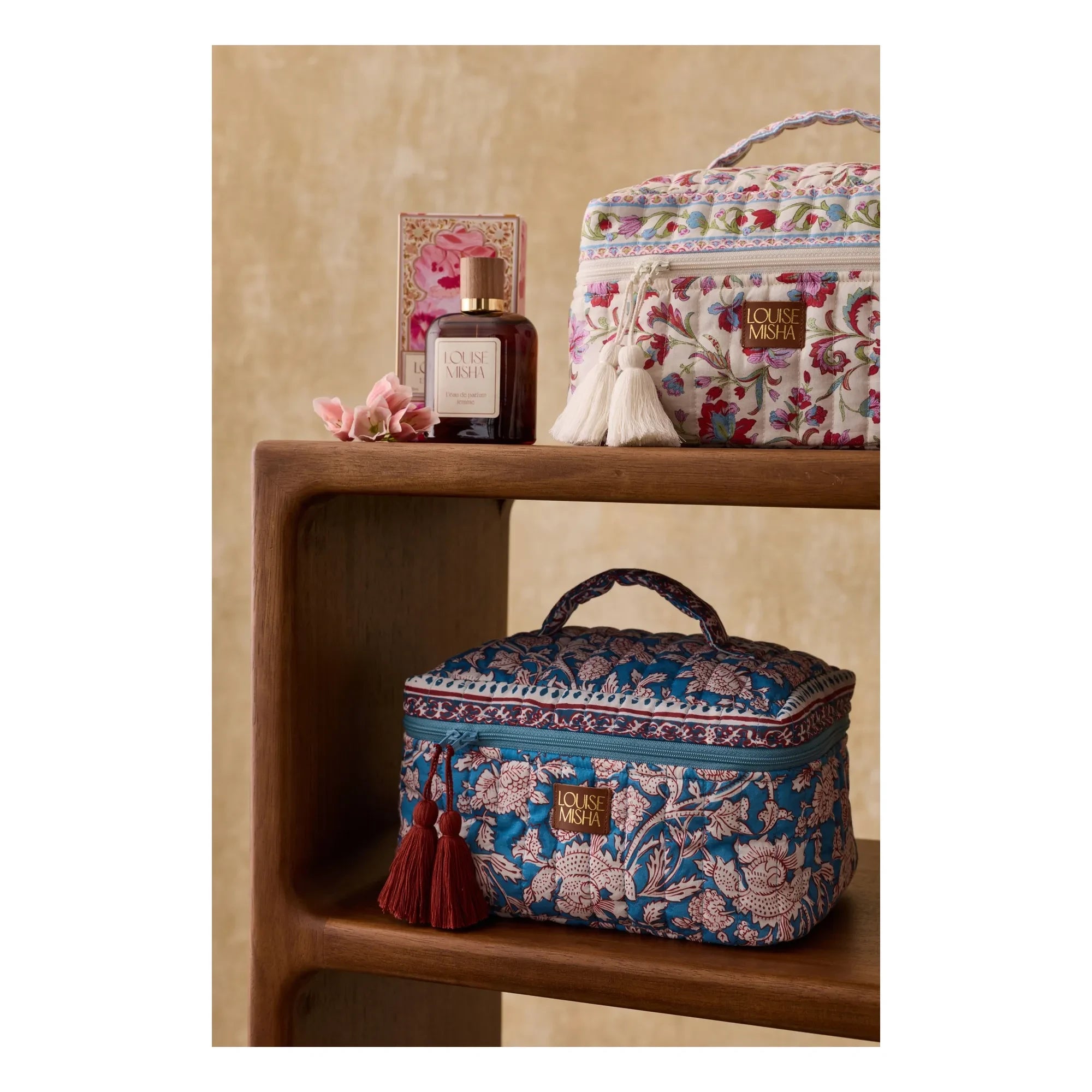 Louise Misha - Laety Organic Cotton Care Bag | Cream