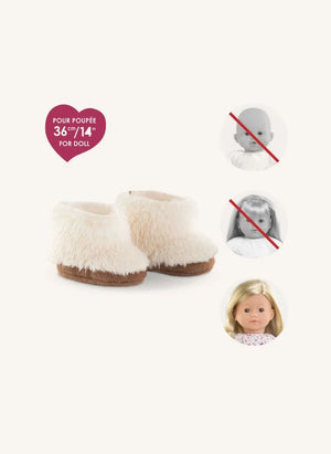 Corolle - Fuzzy Boots | Beige