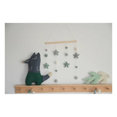 Calm - Blue Star Wall Mobile