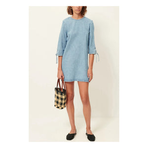 Sessùn - Tizzano Cotton Dress | Light Blue