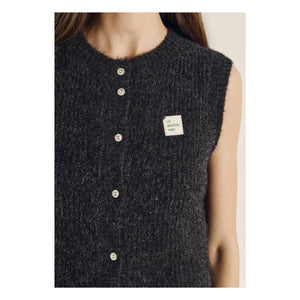 American Vintage - East Laine Cardigan | Charcoal Gray