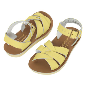 Salt-Water - Waterproof Leather Sandals for Swimmers | Light Yellow