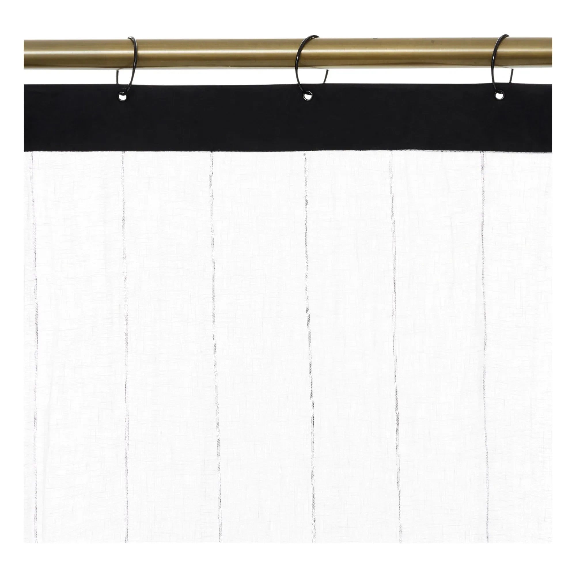 Haomy - Calvi Linen Curtains | White