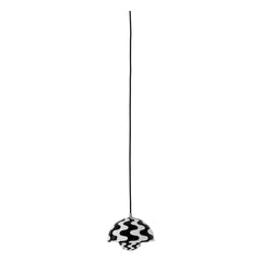 & Tradition - Flowerpot VP10 sarkıt lamba, Verner Panton | Noir/Blanc