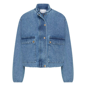 By Bar - Maggie Organic Denim Pamuk Checker | Denim mavisi