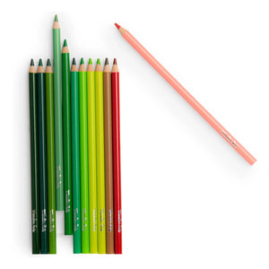Moulin Roty - Le Botaniste colorful pencils - Le jardin du Moulin