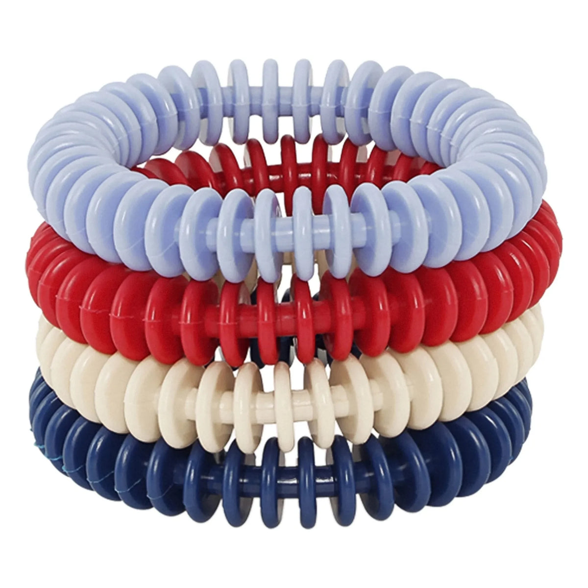 Petites Pommes - Albert diving rings - Set of 4 | Blue