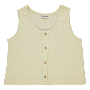 Poudre Organic - Dill Tank Top | Yellow