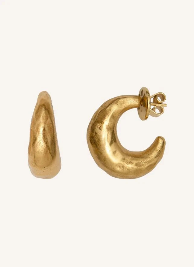 Alhaja - Helena Hoop Earrings | Gold