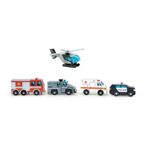 Tender Leaf Toys - Emergency Vehicles