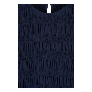 Maria de la Orden - Baila Cotton Top | Navy Blue