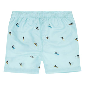 Tumble N'Dry - Surfing Recycled Fiber Swim Shorts | Light Blue