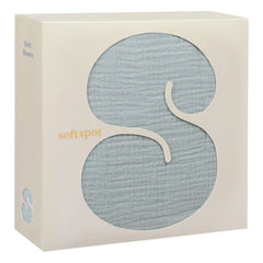 Soft Spot - Organic Cotton Elastic Fitted Sheet | Cloud