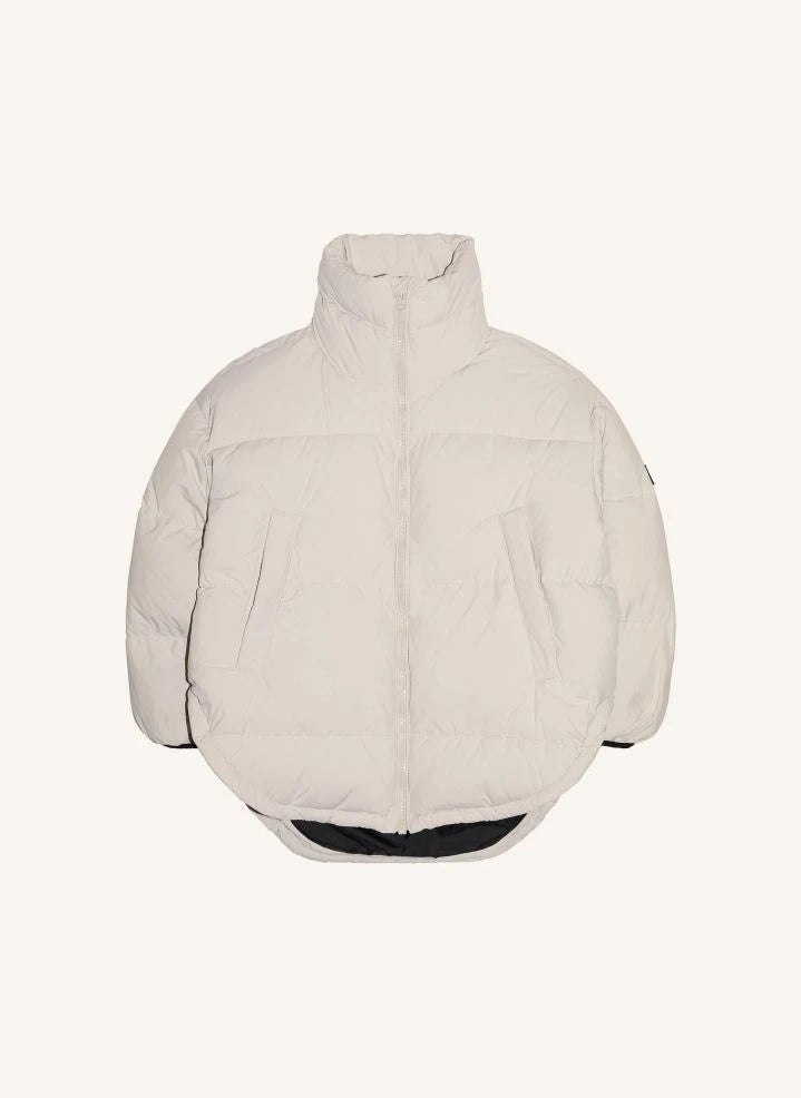 Finger in the nose - Snowbag Padded Jacket | Pearl gray