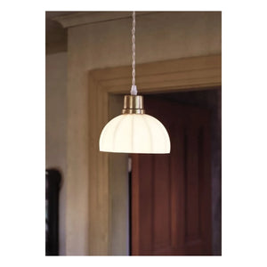 Strömshaga - Doris Opal Pendant Lamp | White