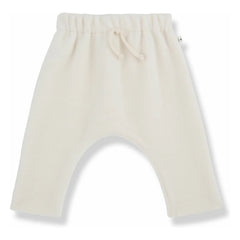 1+ in the family - Salvi Polar Pants | Ecru