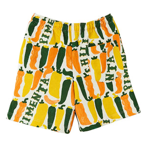 Fabula - Peppers Fleece Shorts | Yellow
