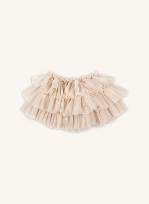 Konges Sløjd - Fay Taş İşlemeli Etek | Ekru
