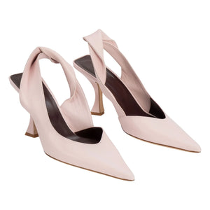 BY FAR - Yasha Leather Pumps | Light Pink