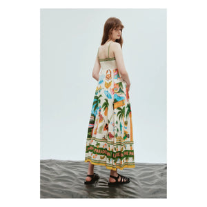 Alémais - Paradiso Linen Dress | Ecru