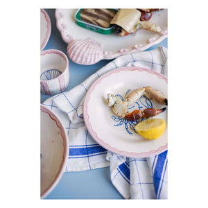 Denise - Calypso Plate | Pink