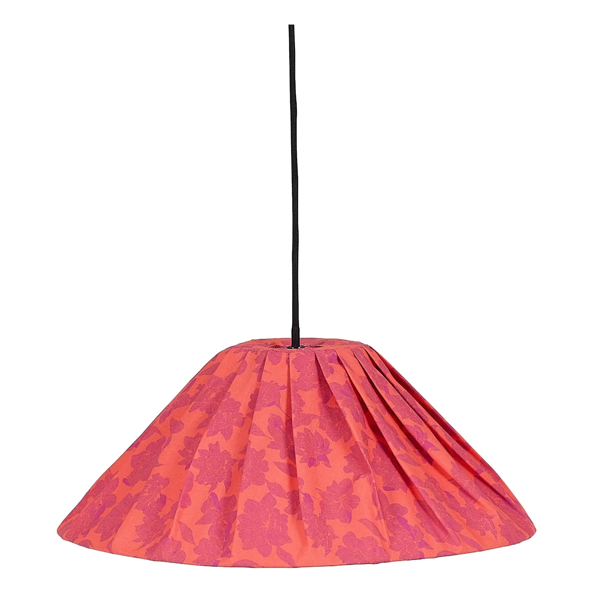 Nobodinoz - Ava Peony Lampshade | Red