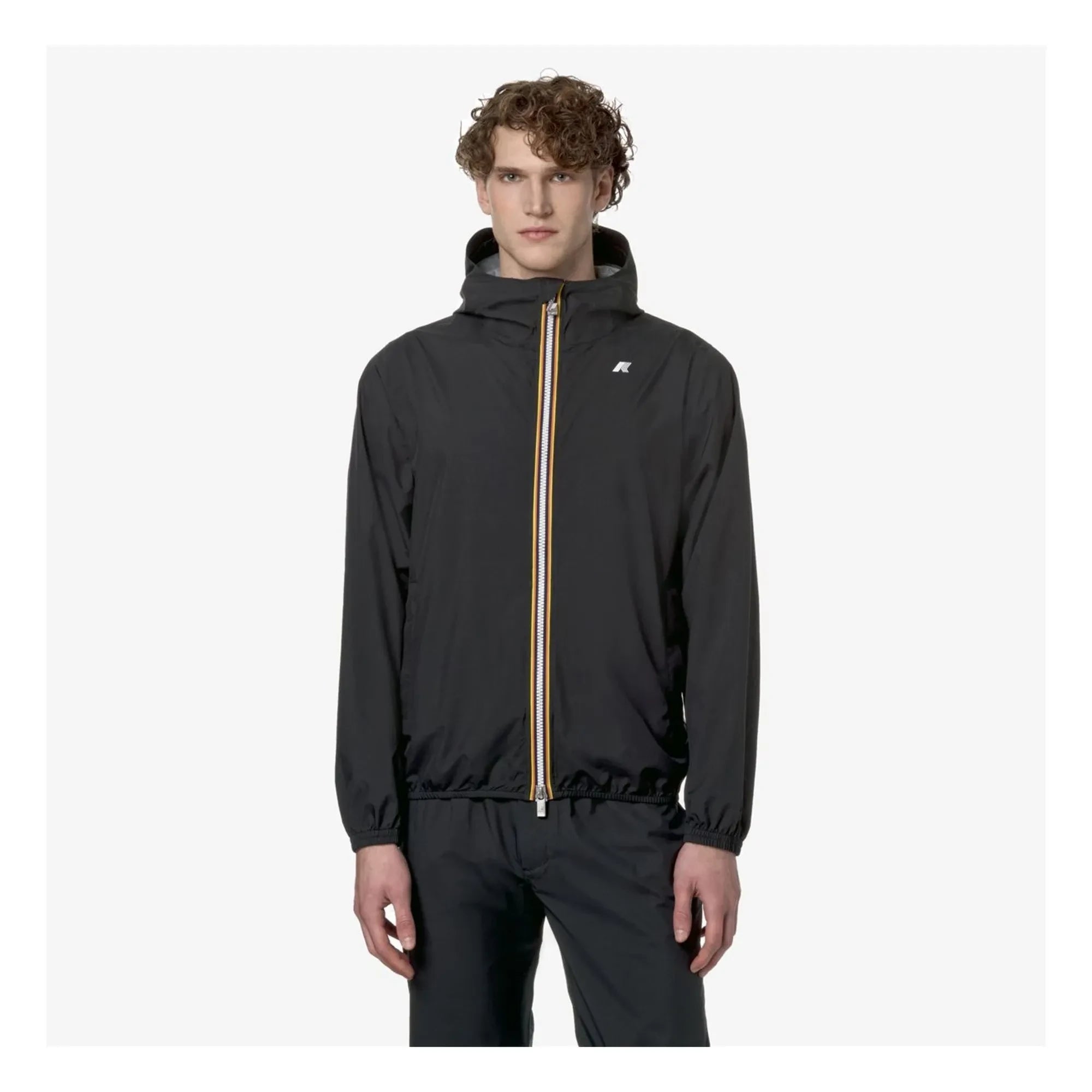 K-way - Jack Stretch Dot Jacket | Black