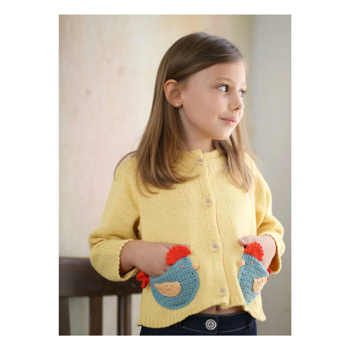 Kalinka - Arda Cardigan | Yellow