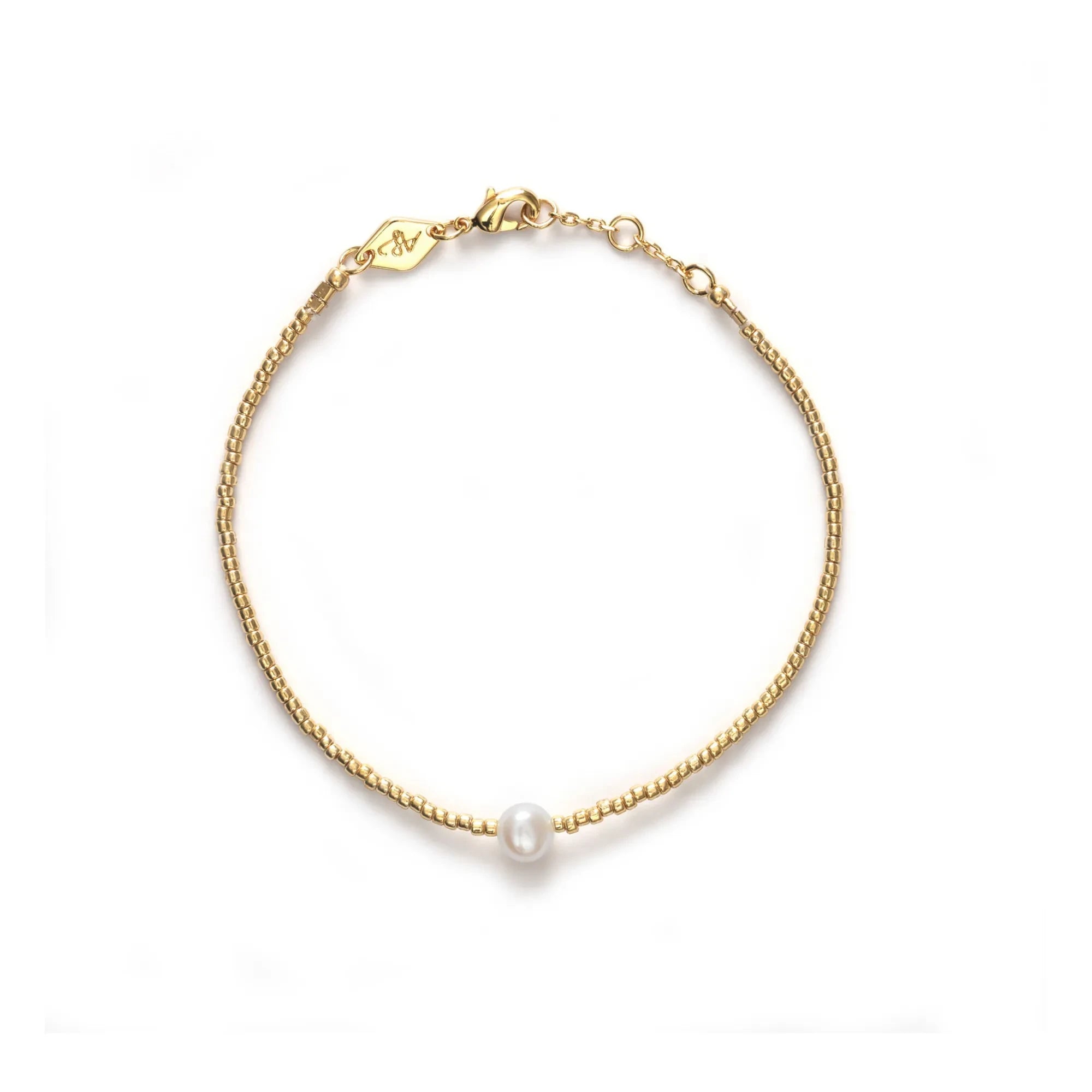 Anni Lu - Pearl Bracelet | Gold