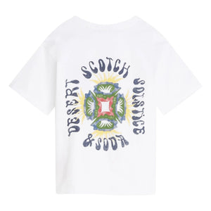 Scotch & Soda - Logo Print T-shirt | White