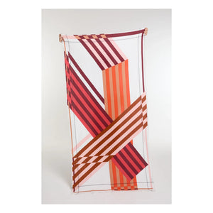 Mapoésie - Shibuya Beach Towel | Coral