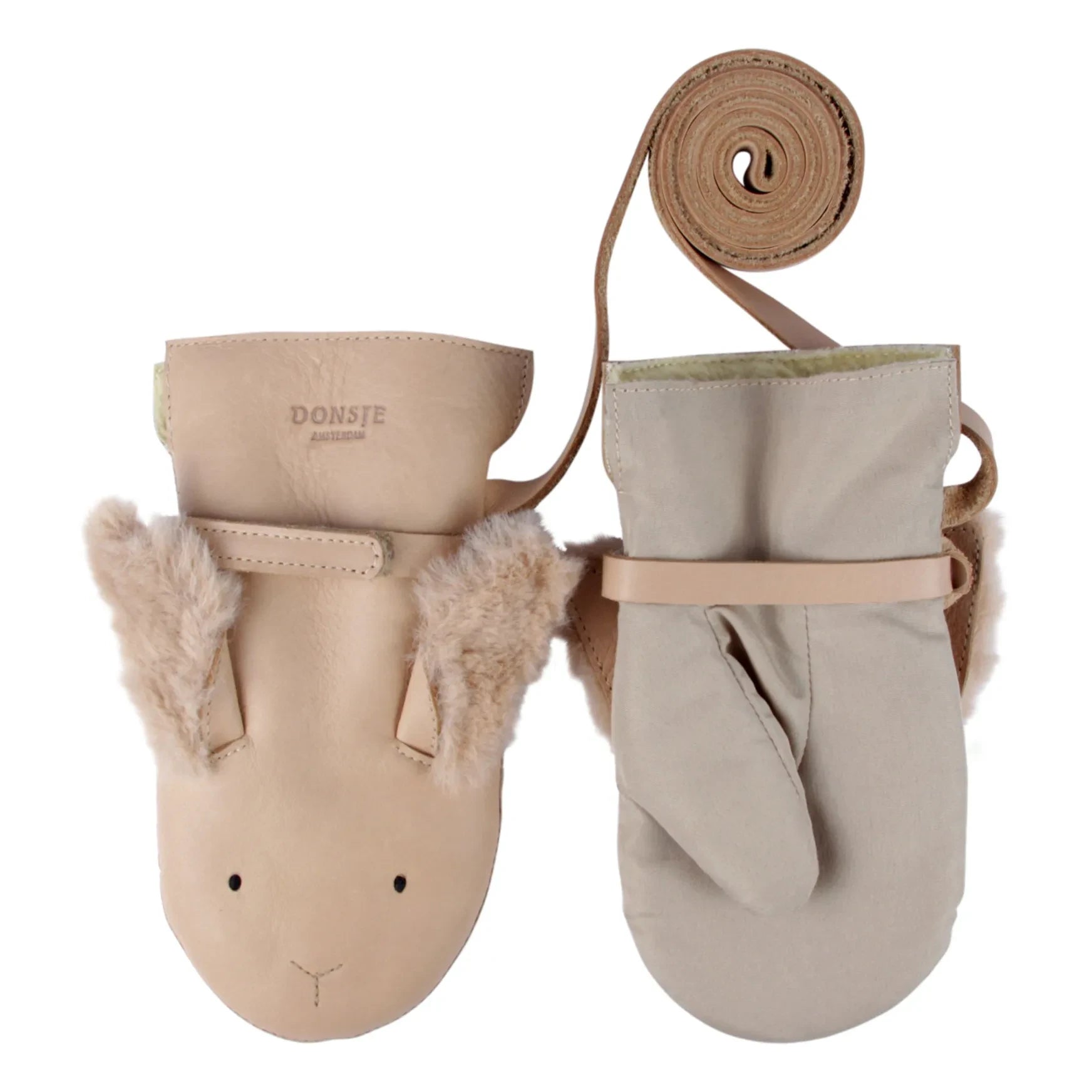 Donsje - Kapi Snow Rabbit Gloves | Pink