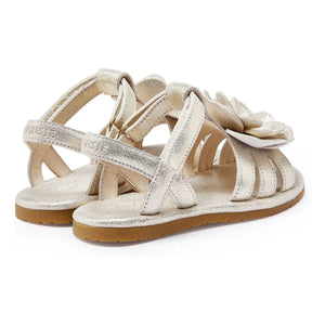 Donsje - Jiles Fields Floral Sandals | Silver