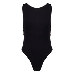 Anja Paris - L'Interdit One Piece Swimsuit | Black