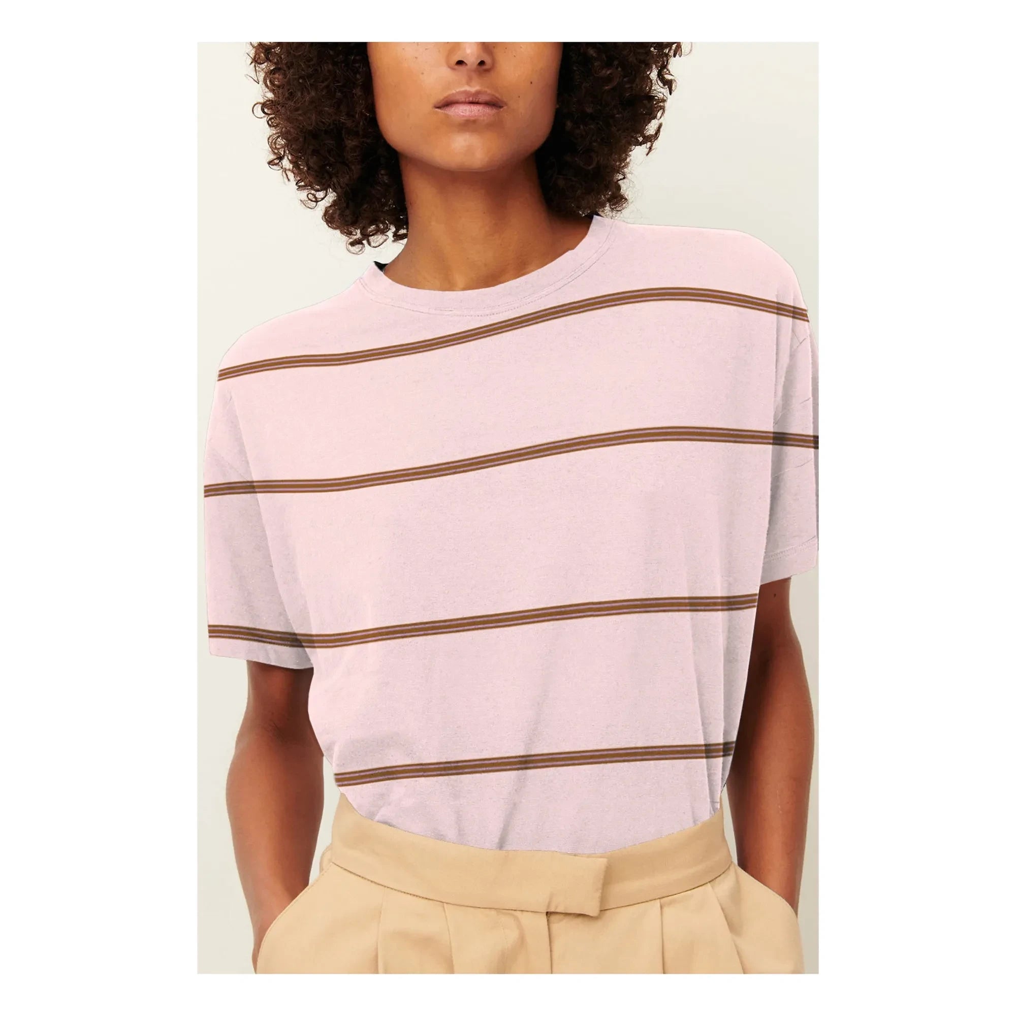 Sessùn - Tooli Cotton T-Shirt | Pink