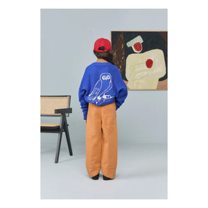 The Animals Observatory - Raven Owl Sweater | Blue