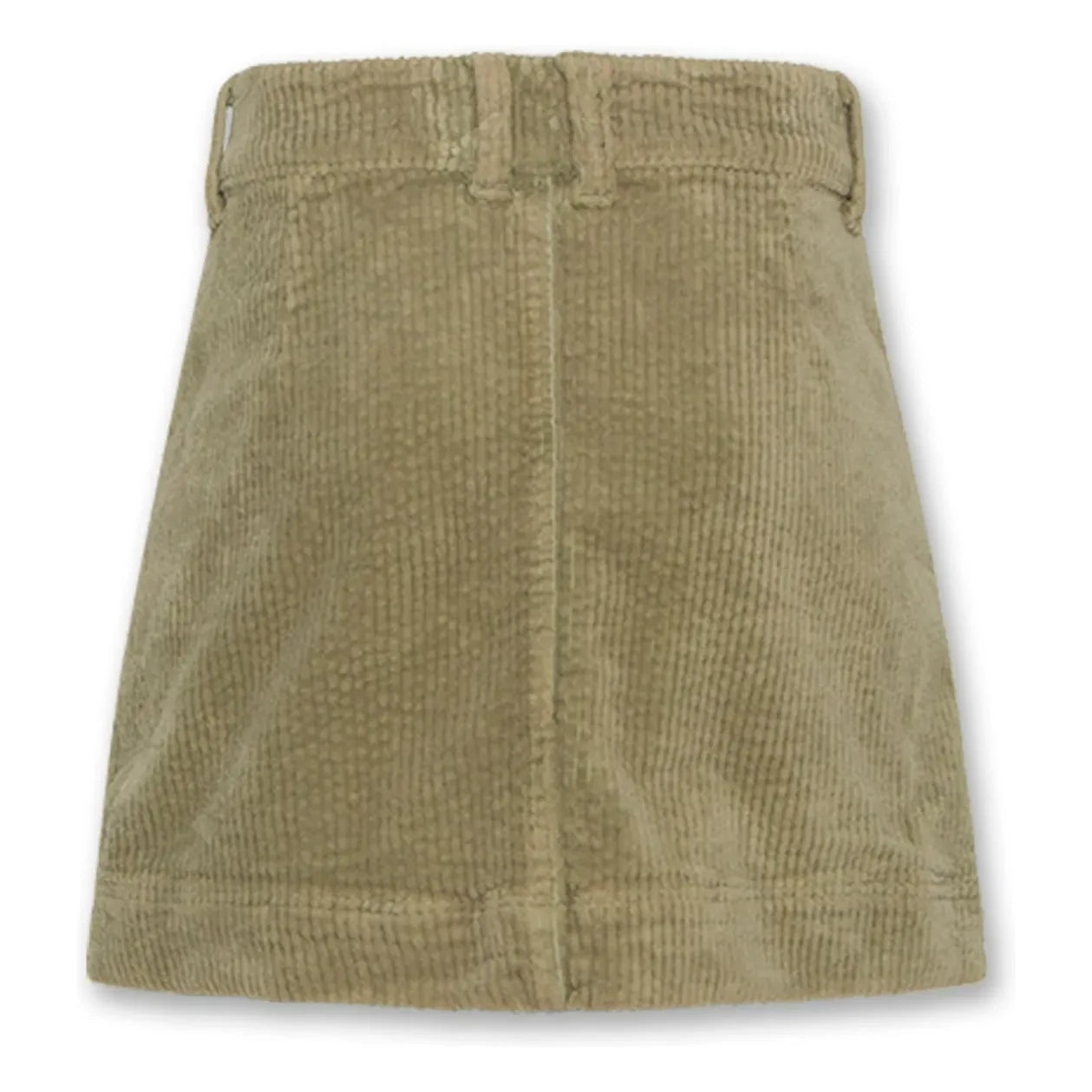 AO76 - Anka Velvet Skirt | Olive Green