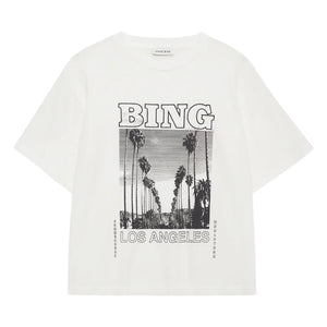 Anine Bing - Louis T-shirt | Beyaz