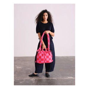 Olend - Ona Soft Carreaux bag | Red