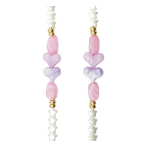 LaCoqueFrançaise - Ana 100 cm Long Chain | Purple