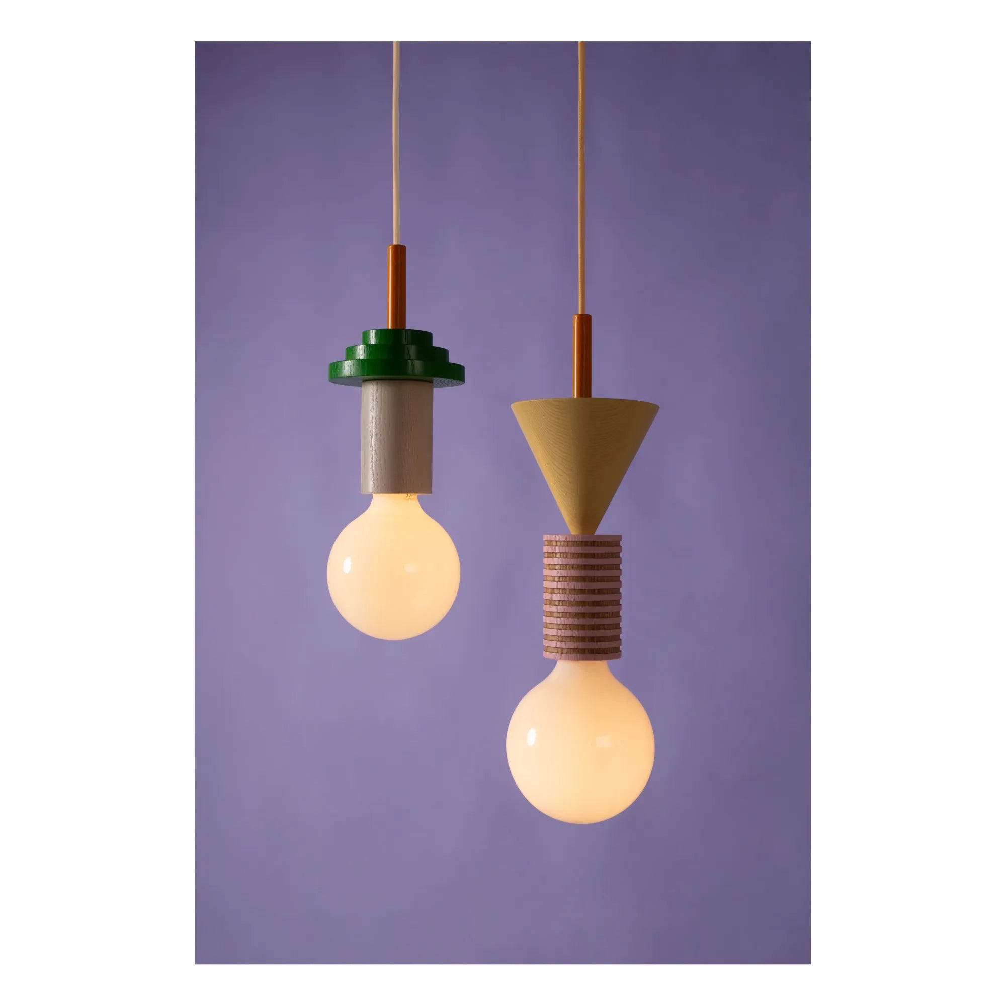 Schneid Studio - Junit Cake Pendant Lamp | Grass Green