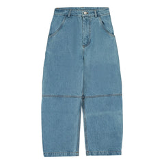 Tangerine - Jean Barrel | Light Blue