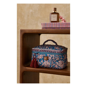 Louise Misha - Laety Organic Cotton Care Bag | Blue