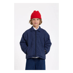 Smallable Kid - Sonny Quilted Jacket | Navy Blue